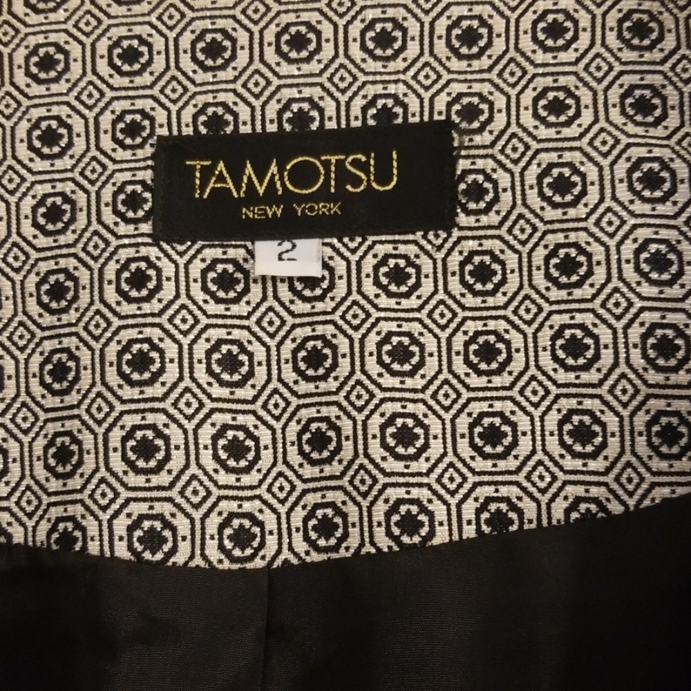 TAMOTSU  New  York Long  jacket  V Neck  one butto